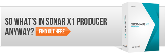 What's in SONAR X1 Producer?